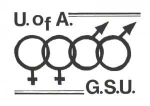 Logo for the GSU student organization.
